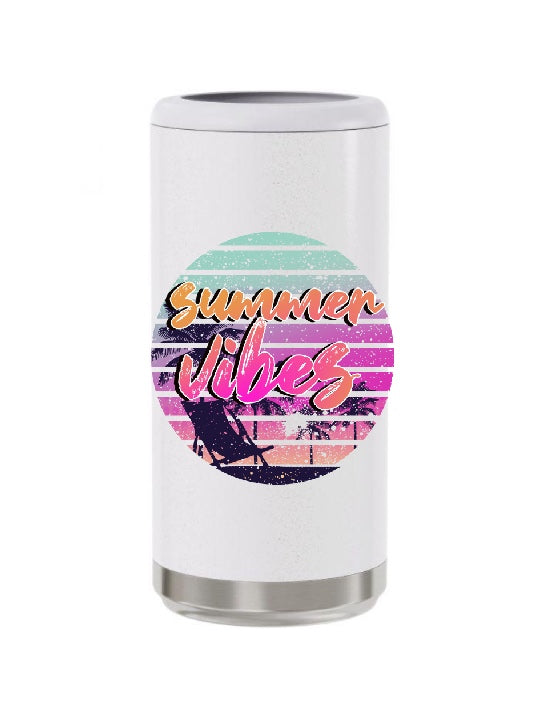 Summer Vibes Skinny Can Cooler